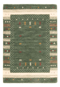 Tapis Gabbeh - Loribaft Indus - 90 x 60 cm - multicolore