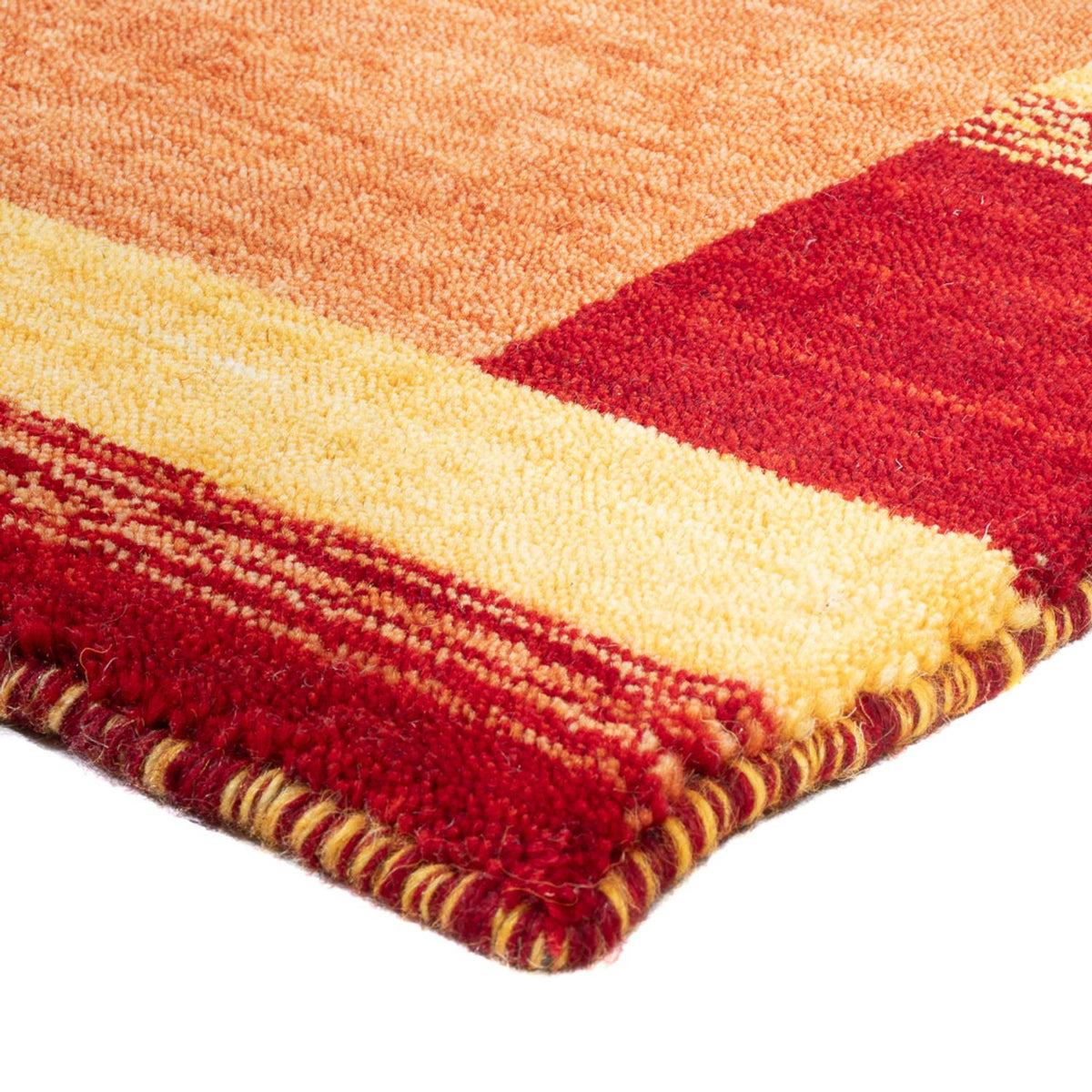 Tapis Gabbeh - Indus - 140 x 70 cm - multicolore