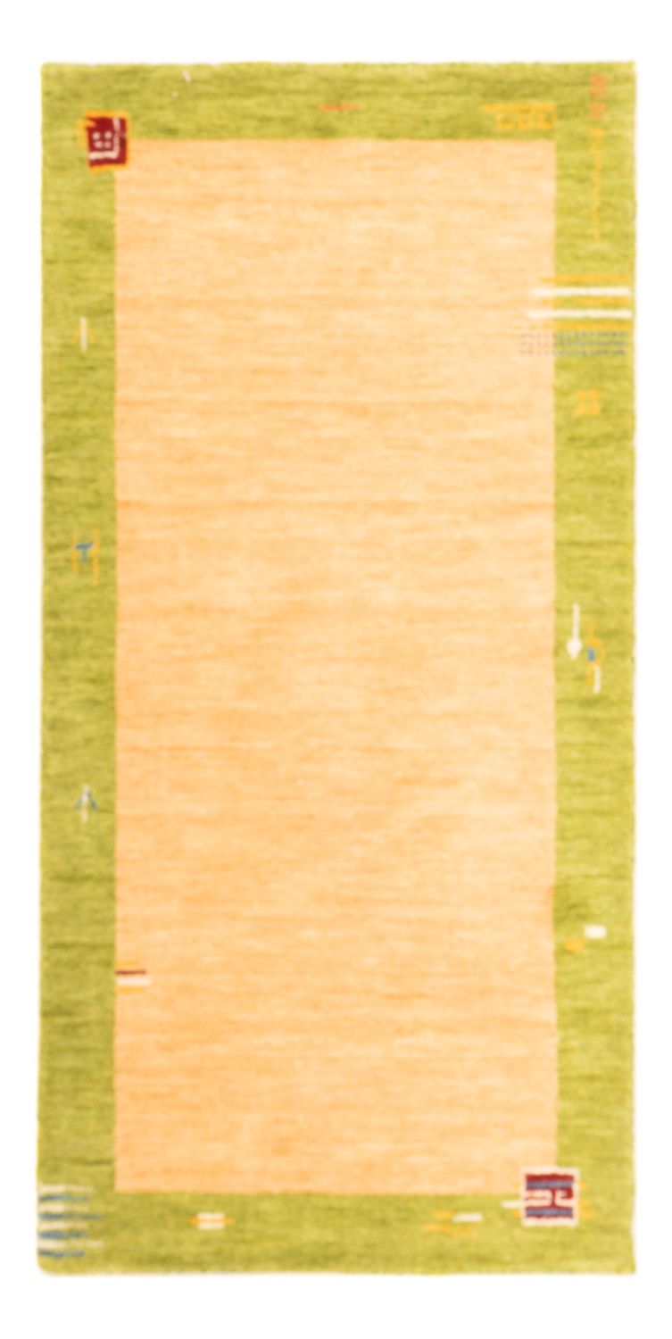 Tapis Gabbeh - Indus - 140 x 70 cm - beige