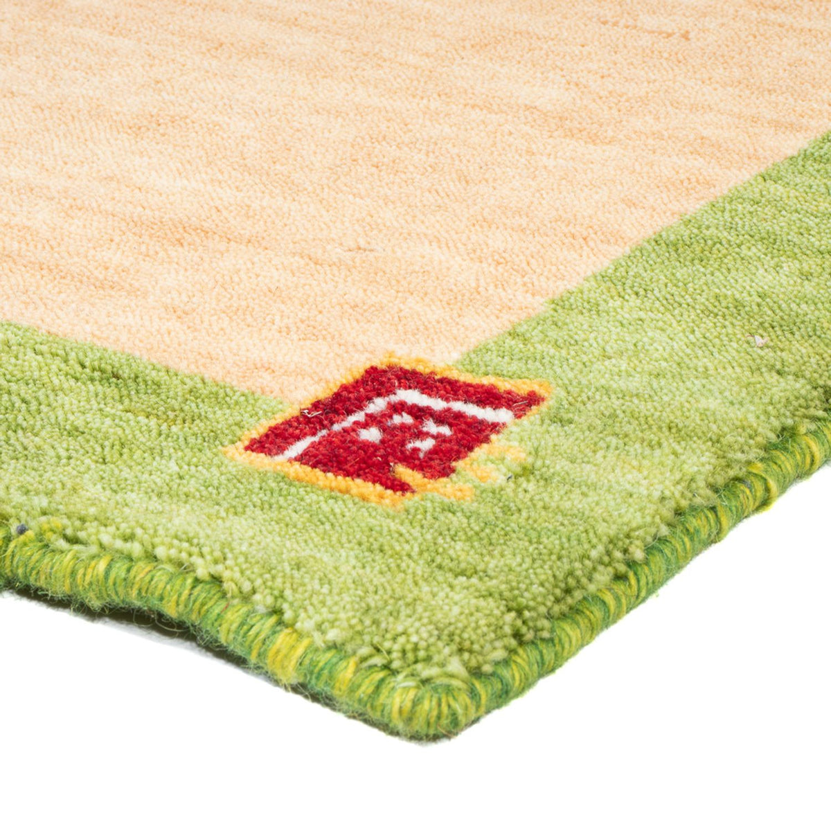 Tapis Gabbeh - Indus - 140 x 70 cm - beige