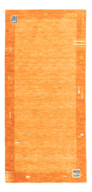 Tapis Gabbeh - Indus - 140 x 70 cm - orange