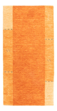 Tapis Gabbeh - Indus - 140 x 70 cm - orange