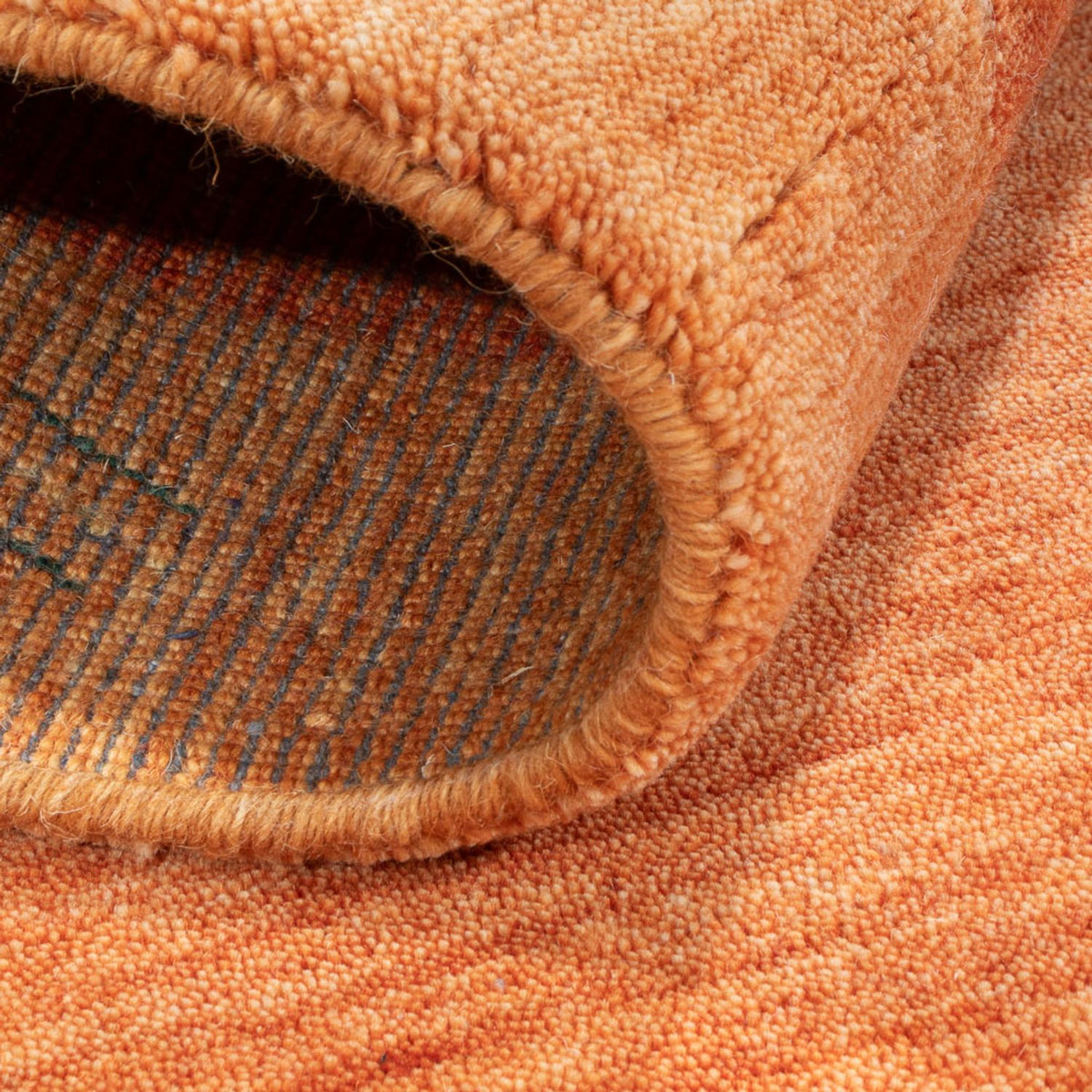 Tapis Gabbeh - Indus - 140 x 70 cm - orange