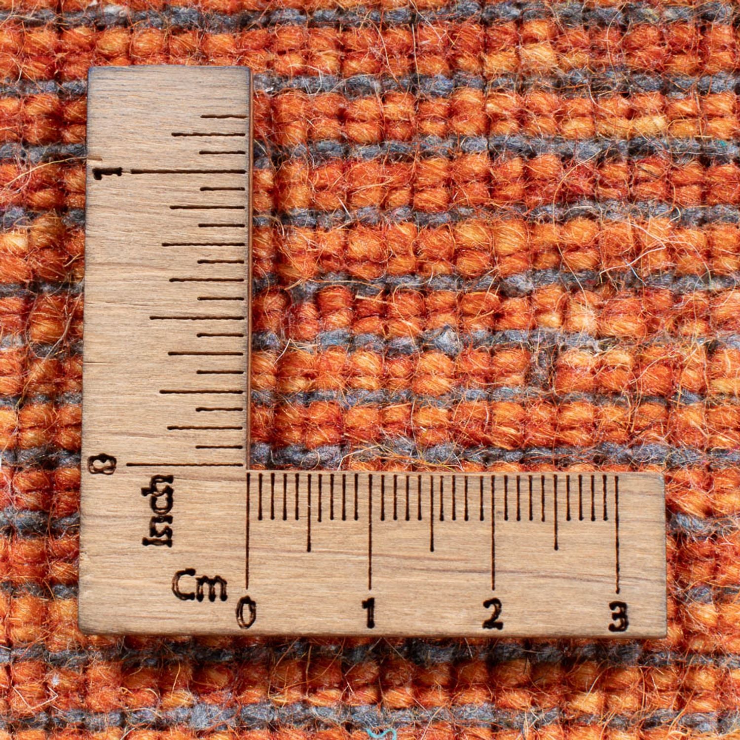 Tapis Gabbeh - Indus - 140 x 70 cm - orange
