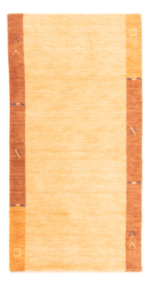 Tapis Gabbeh - Indus - 140 x 70 cm - beige