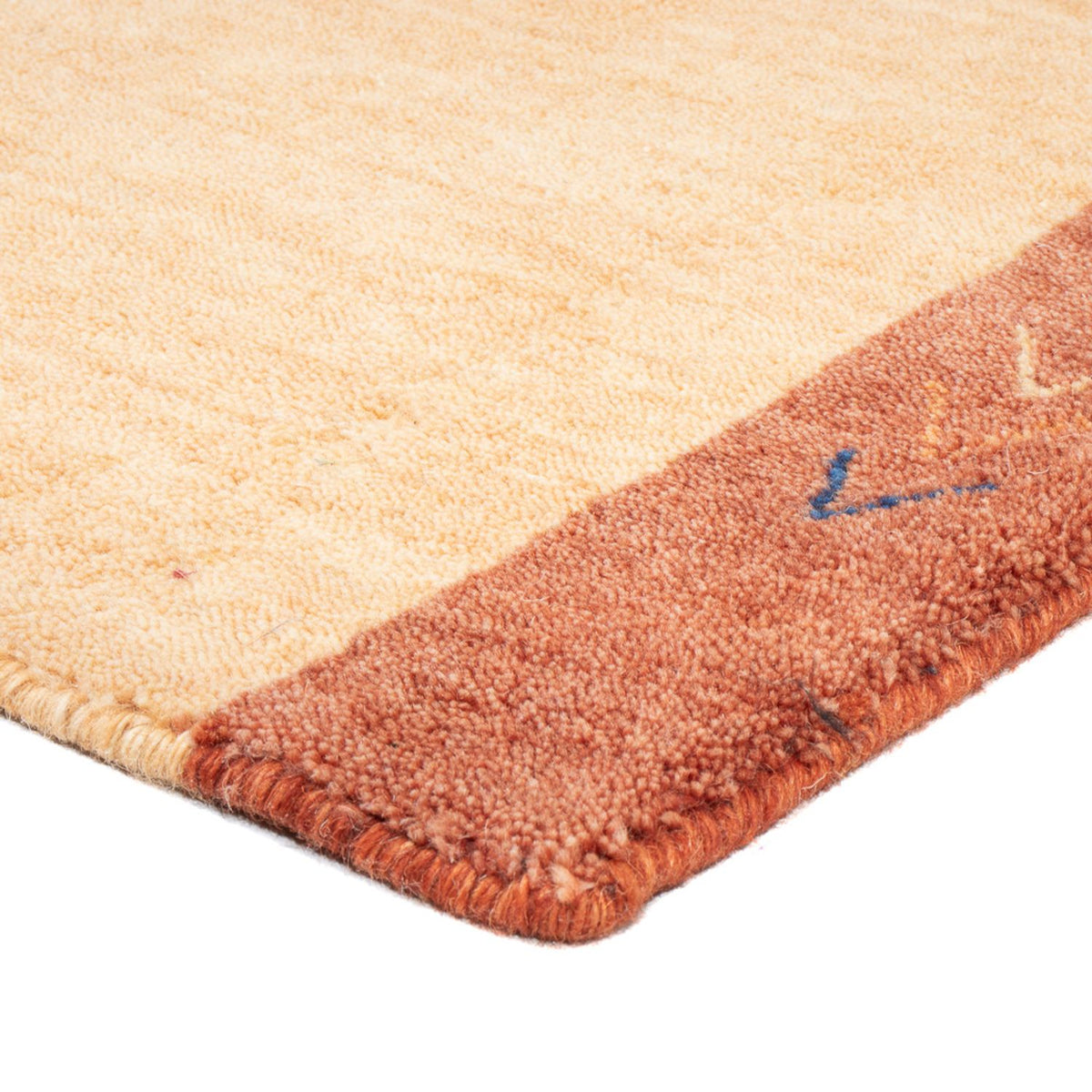 Tapis Gabbeh - Indus - 140 x 70 cm - beige