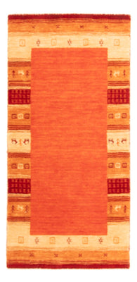 Tapis Gabbeh - Indus - 145 x 70 cm - orange