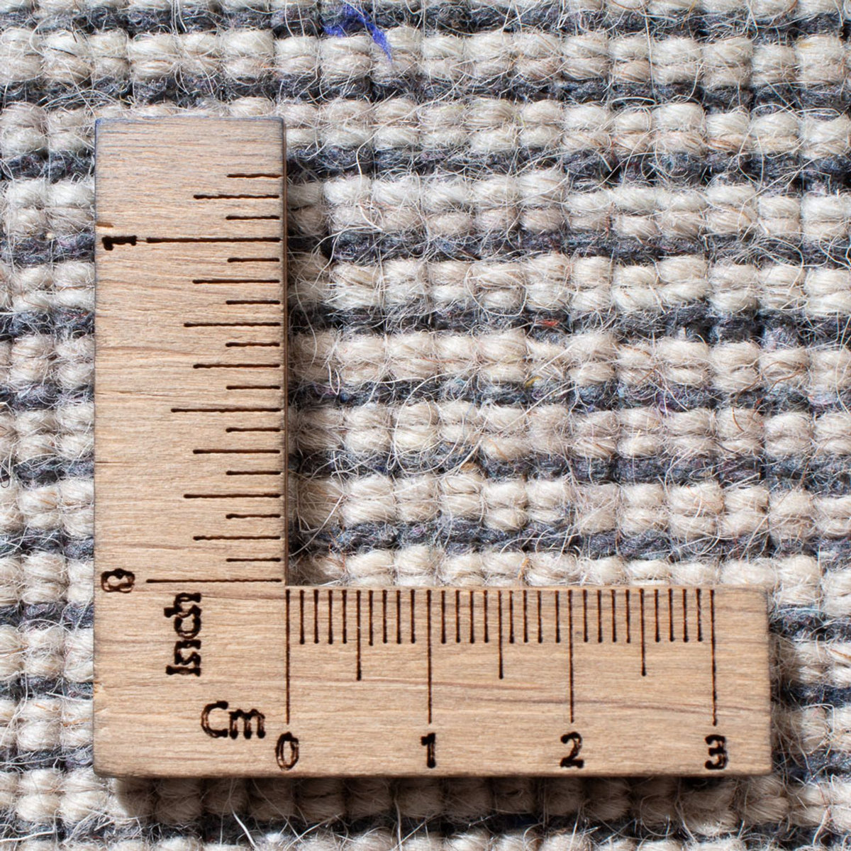 Tapis Gabbeh - Indus - 145 x 70 cm - gris clair