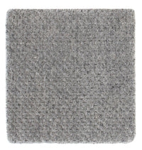 Tapis en laine carré  - 30 x 30 cm - gris