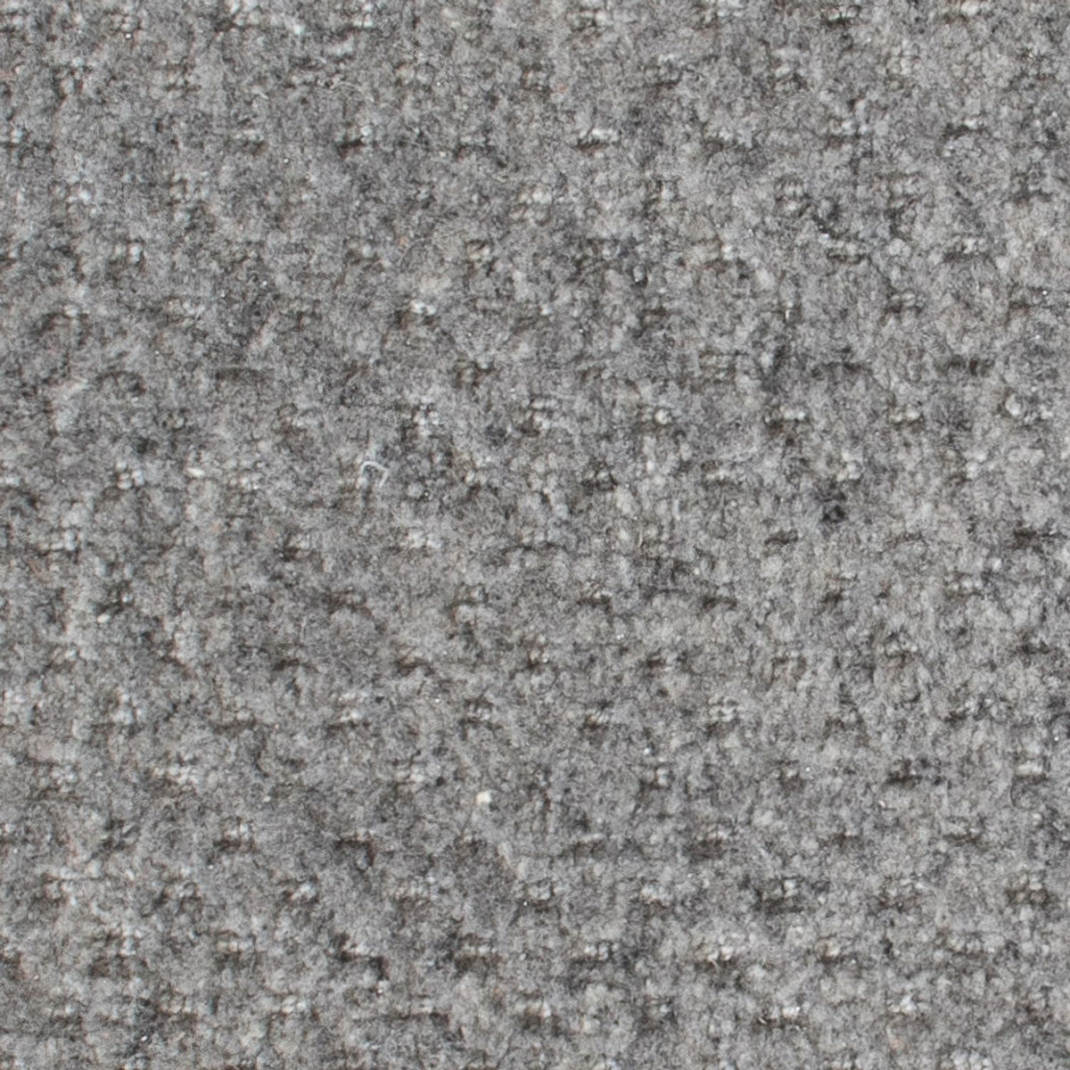 Tapis en laine carré  - 30 x 30 cm - gris