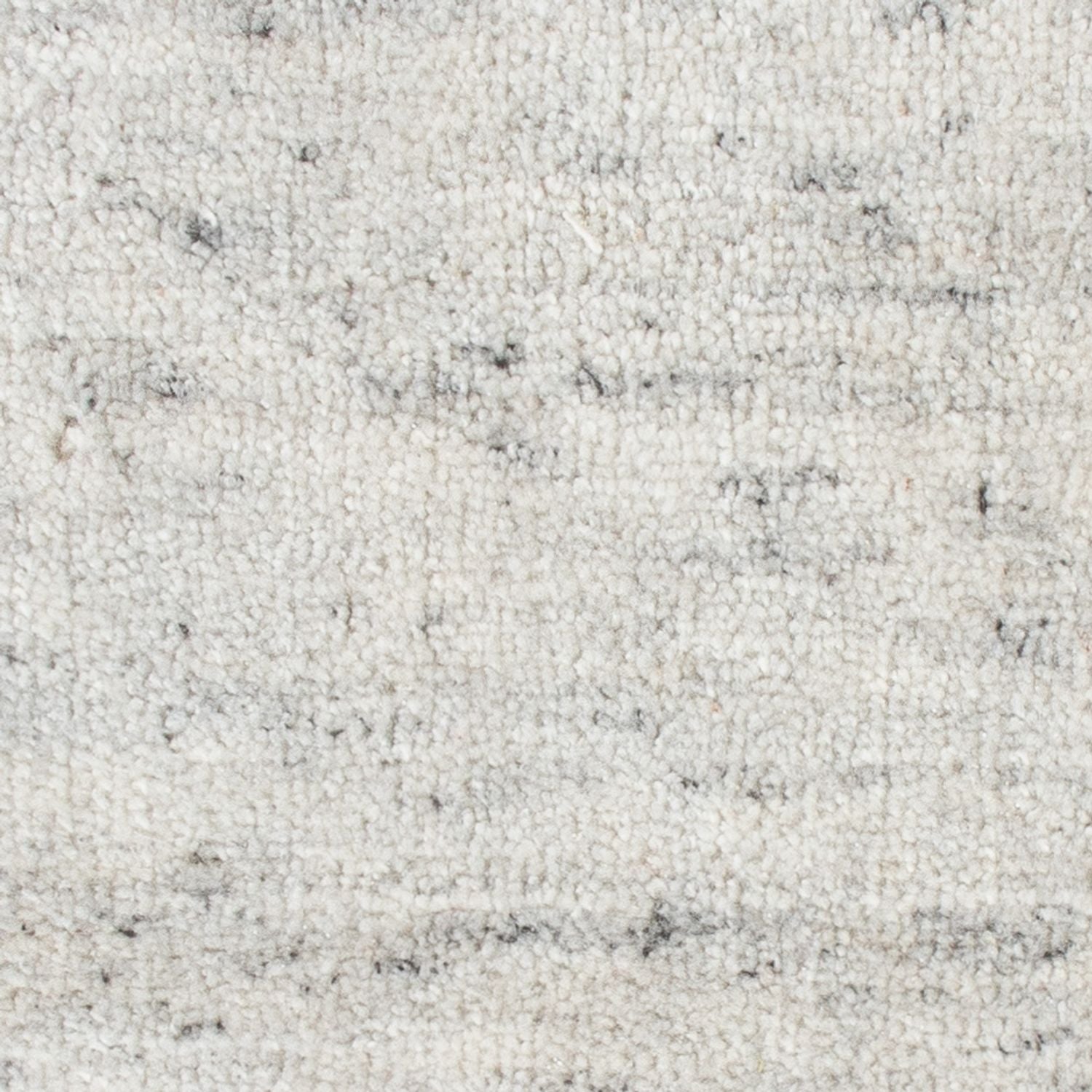 Tapis en laine carré  - 30 x 30 cm - gris clair