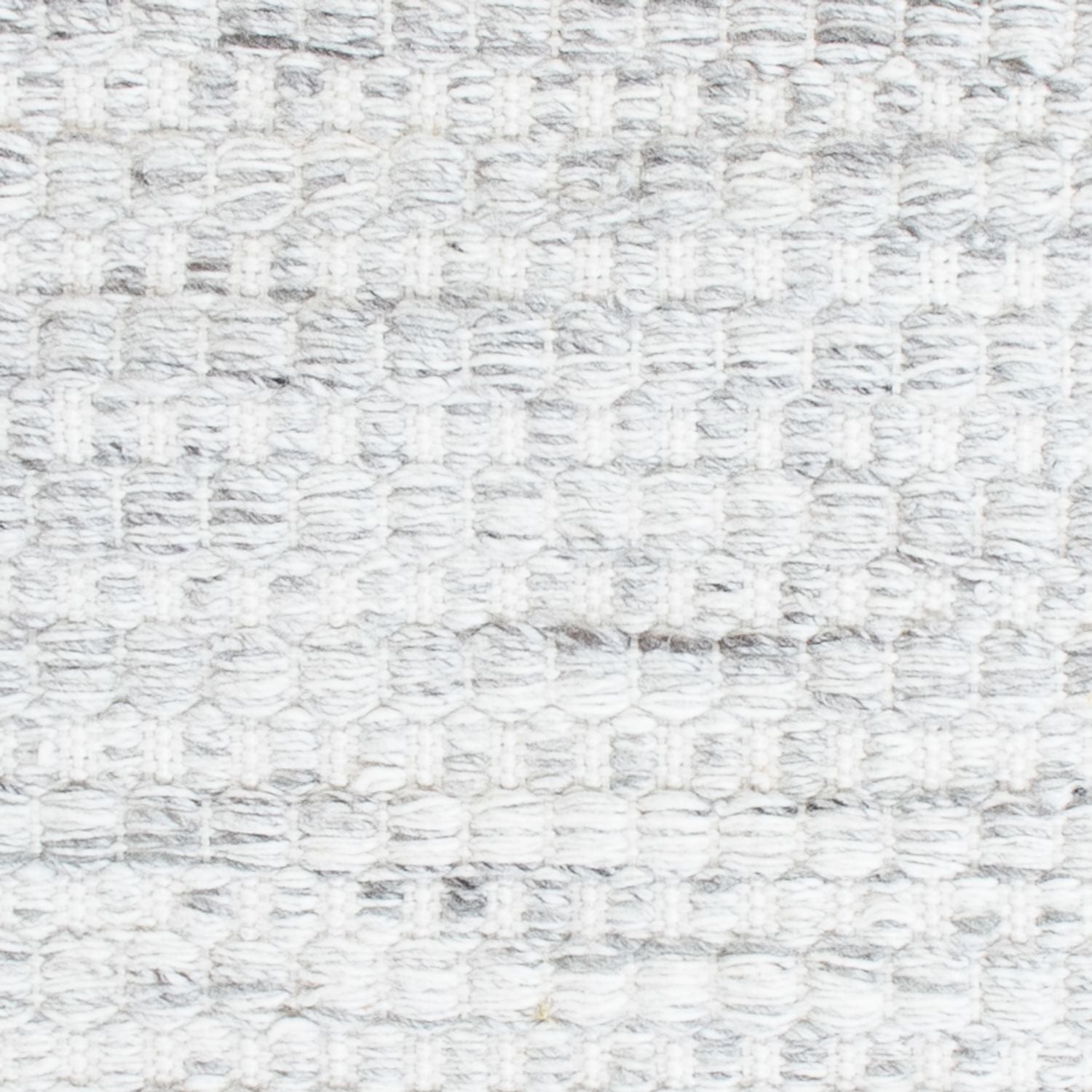 Tapis de couloir Tapis en laine - 104 x 33 cm - gris clair