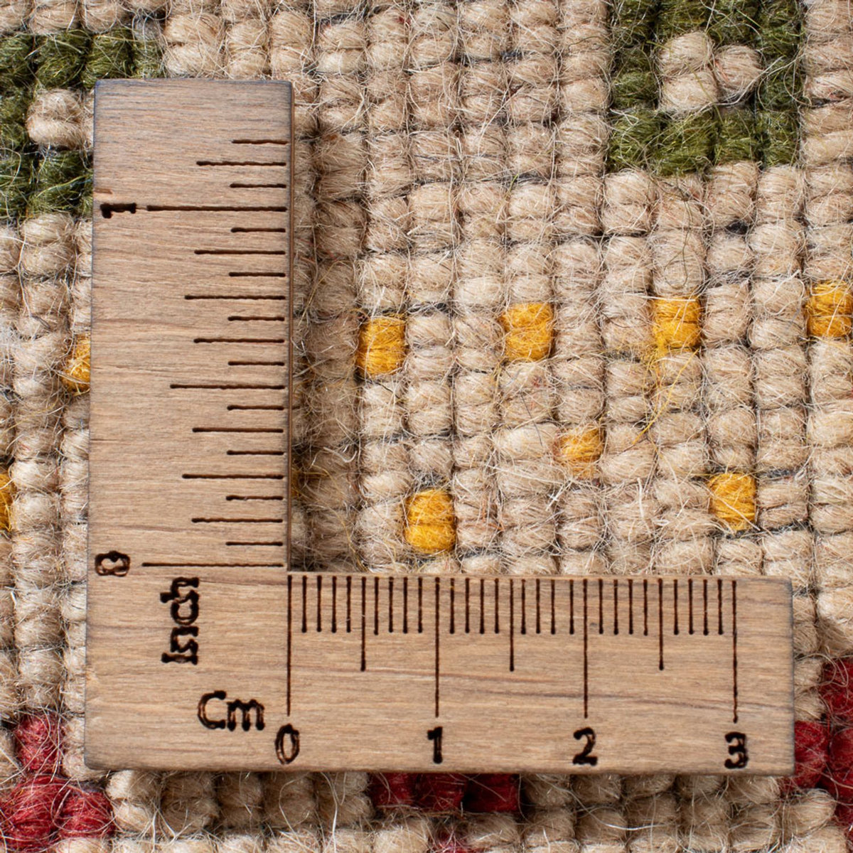 Tapis Gabbeh - Loribaft Softy - 90 x 60 cm - beige clair