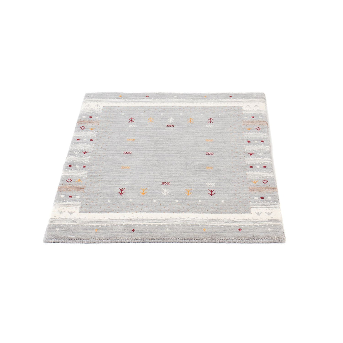 Tapis Gabbeh - Loribaft Softy - 90 x 60 cm - beige foncé