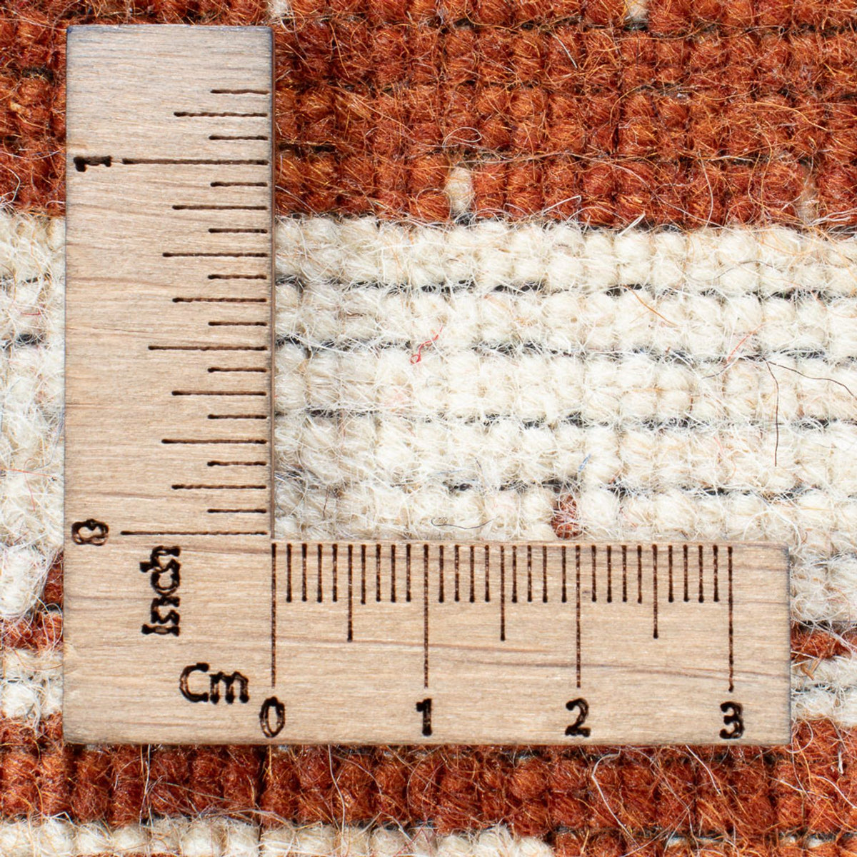 Tapis Gabbeh - Loribaft Softy - 90 x 60 cm - terracotta