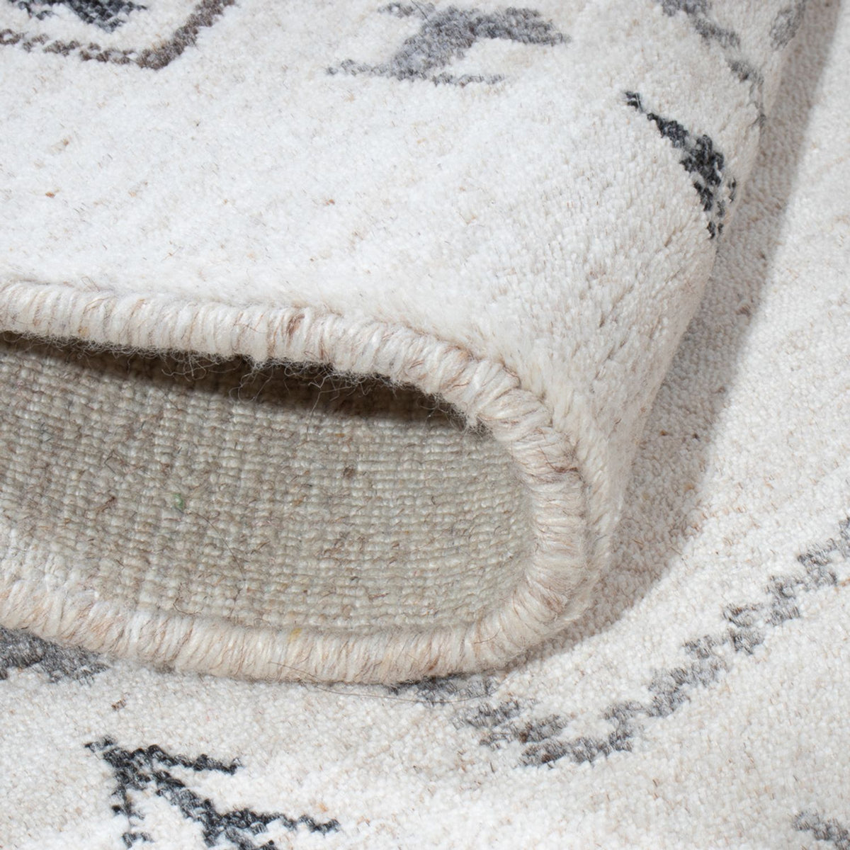 Tapis Gabbeh - Indus - 90 x 60 cm - beige