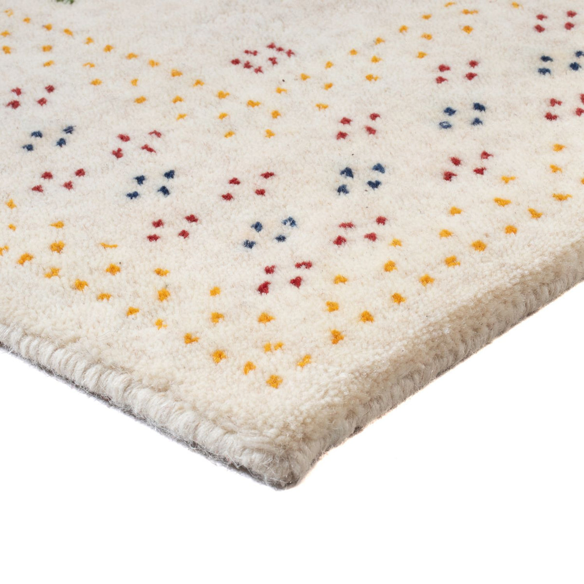 Tapis Gabbeh - Loribaft Softy - 90 x 60 cm - beige