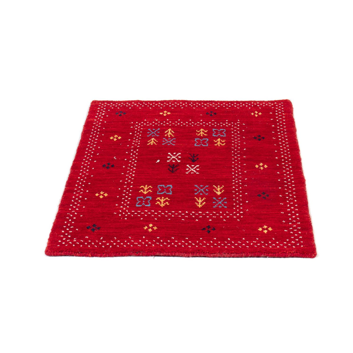 Tapis Gabbeh - Loribaft Softy - 90 x 60 cm - rouge