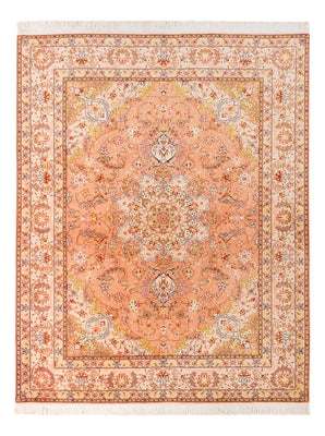 Tapis persan - Tabriz - Royal - 200 x 150 cm - saumon