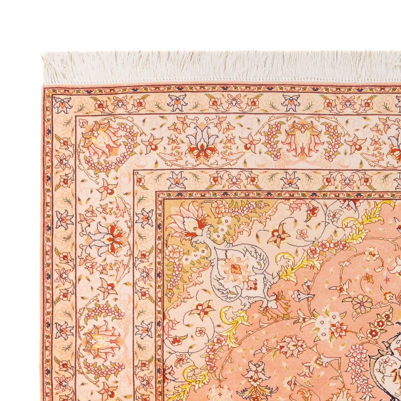 Tapis persan - Tabriz - Royal - 200 x 150 cm - saumon