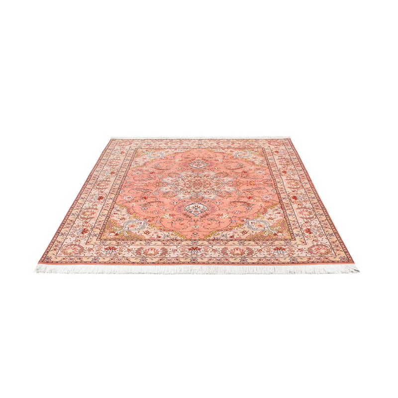 Tapis persan - Tabriz - Royal - 200 x 150 cm - saumon