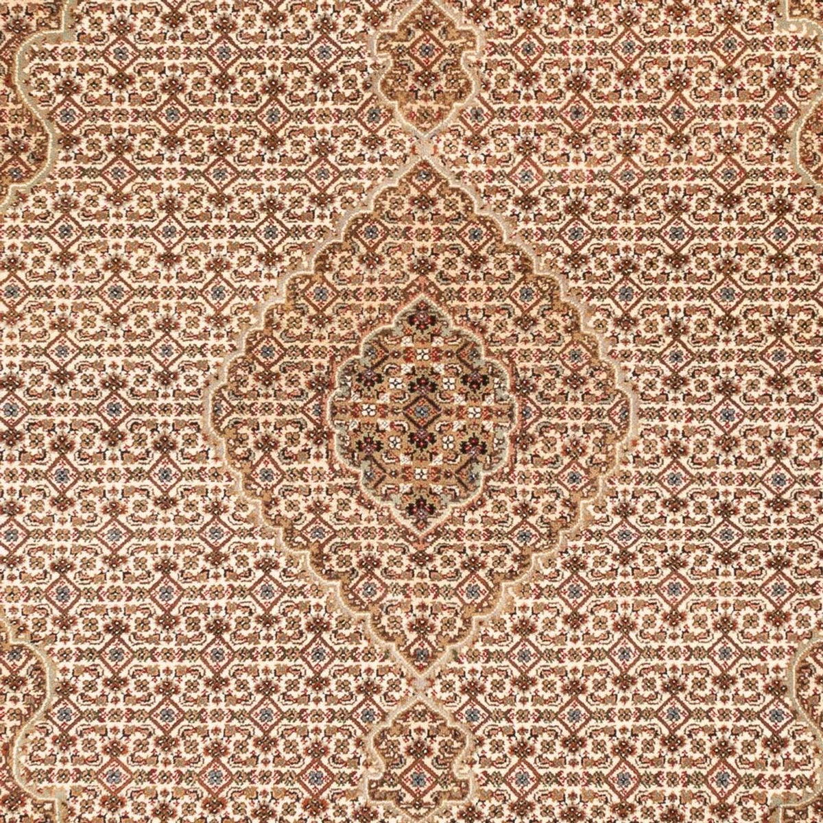 Tapis oriental - Tabriz - 200 x 150 cm - beige foncé