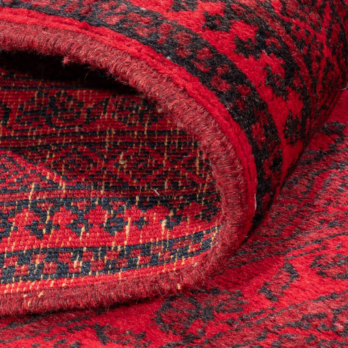 Tapis afghan - Filpa - 155 x 100 cm - rouge