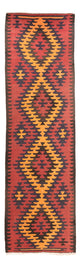 Kilim ancien Tapis 423x140cm