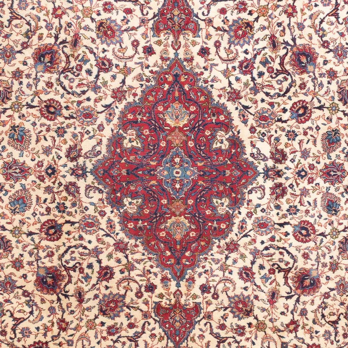 Tapis persan - Classique - 410 x 300 cm - rouge foncé