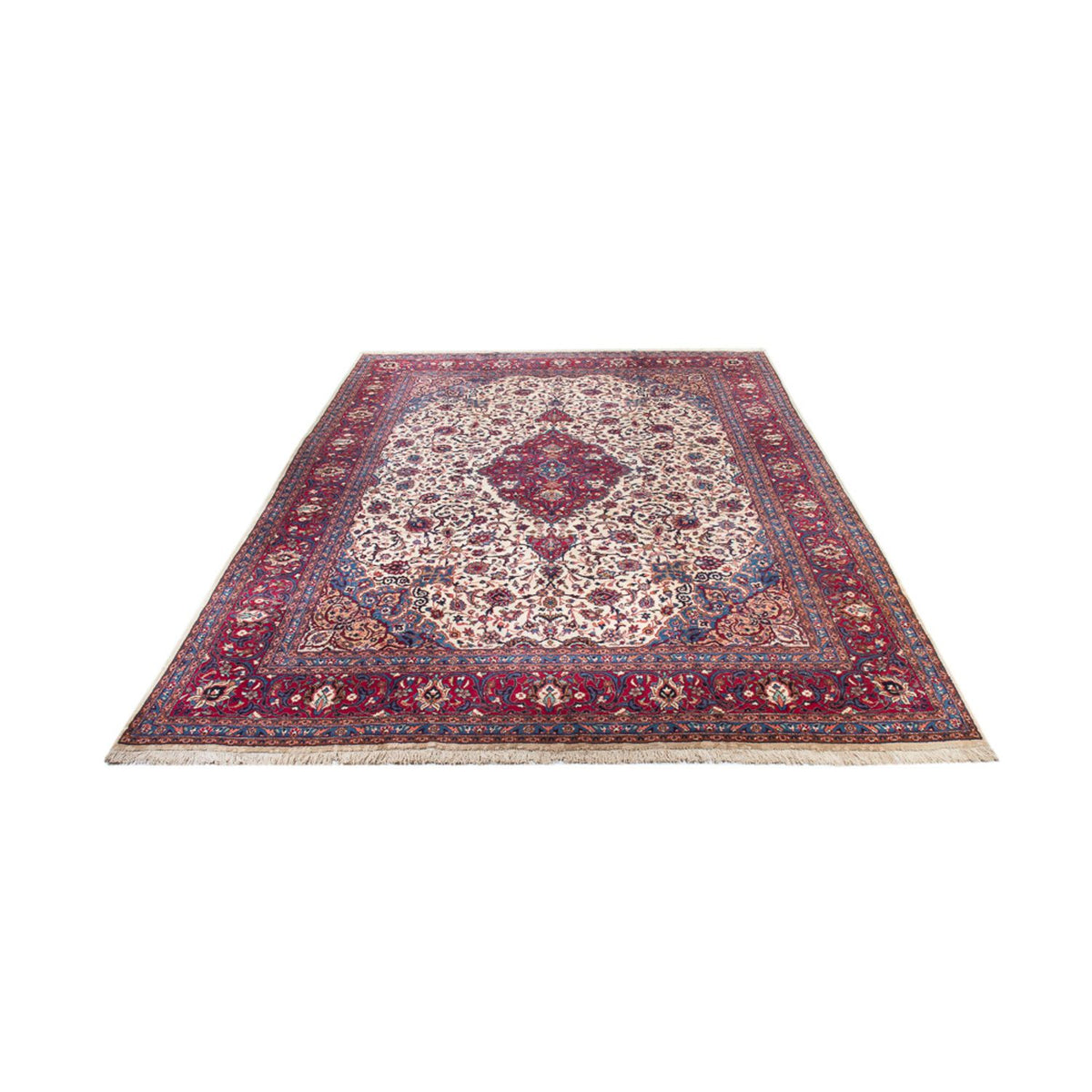 Tapis persan - Classique - 410 x 300 cm - rouge foncé