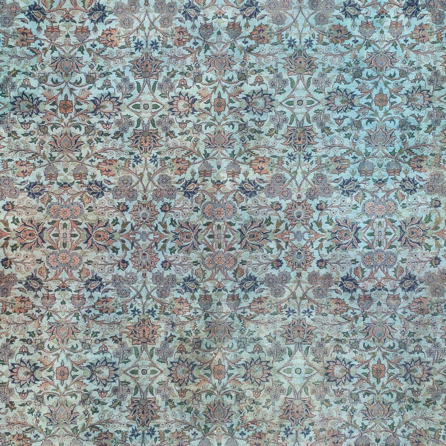 Tapis oriental - 380 x 280 cm - turquoise