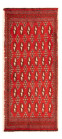 Tapis de couloir Tapis Turkaman - 100 x 50 cm - rouge