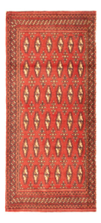Tapis Turkaman - 100 x 50 cm - rouge clair