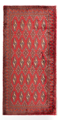 Tapis de couloir Tapis Turkaman - 130 x 60 cm - rouge