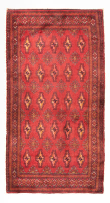 Tapis Turkaman - 130 x 60 cm - rouge