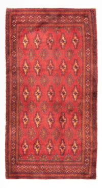 Tapis Turkaman - 130 x 60 cm - rouge