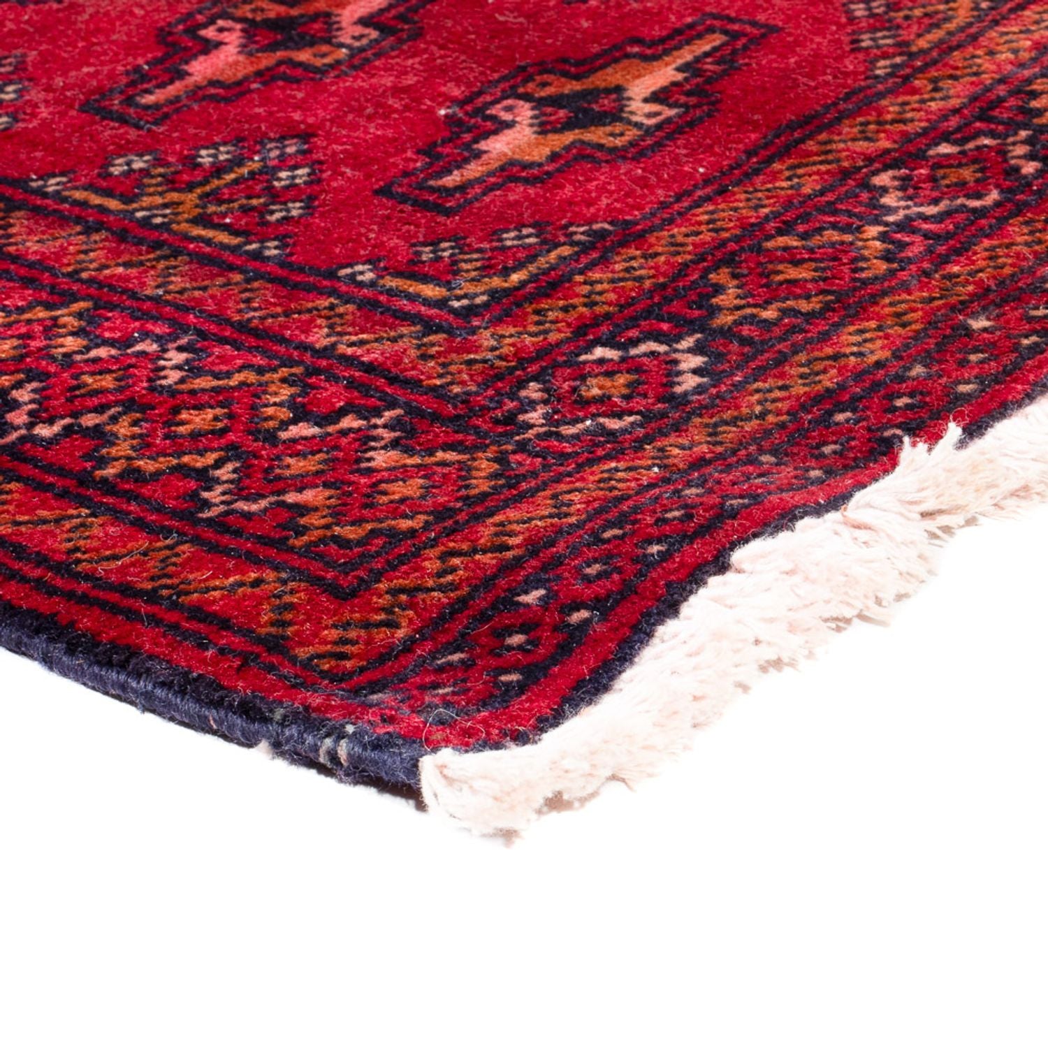 Tapis Turkaman - 130 x 60 cm - rouge