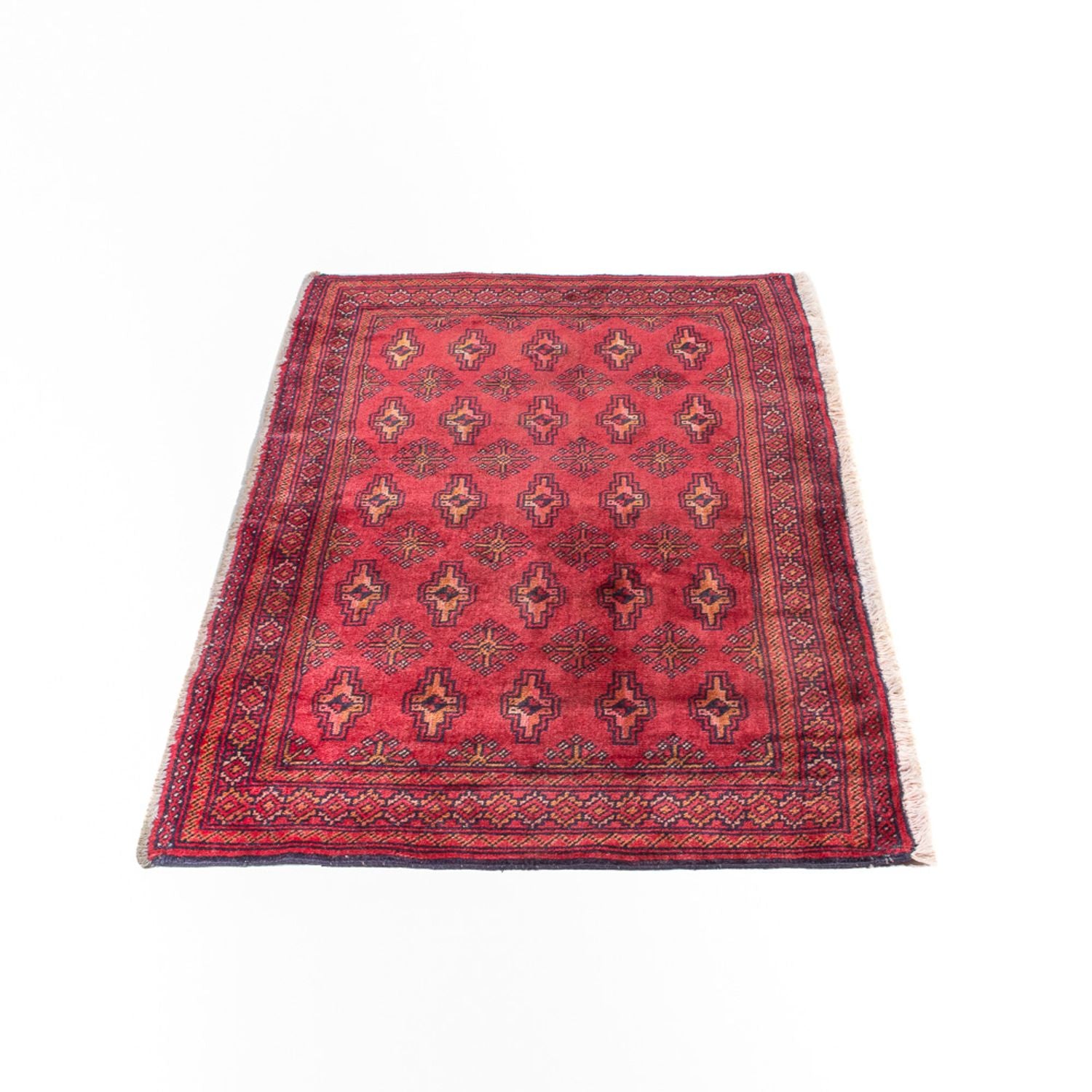 Tapis Turkaman - 130 x 60 cm - rouge