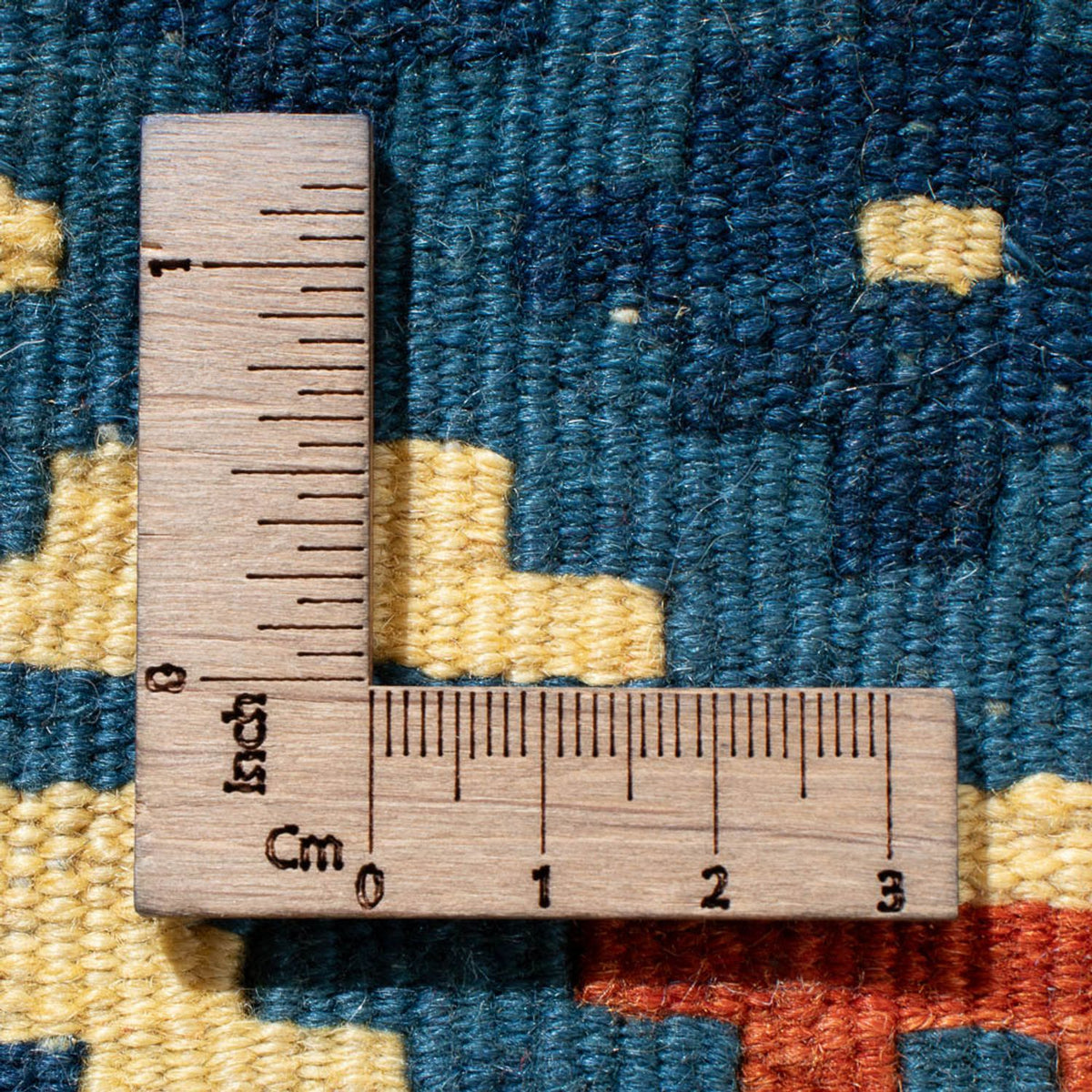 Tapis Kelim - Oriental carré  - 103 x 103 cm - multicolore