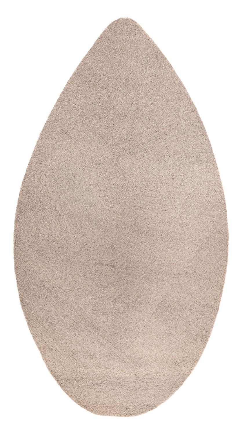 Tapis de couloir Tapis en laine - 290 x 155 cm - gris clair