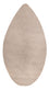 Tapis de couloir Tapis en laine - 290 x 155 cm - gris clair