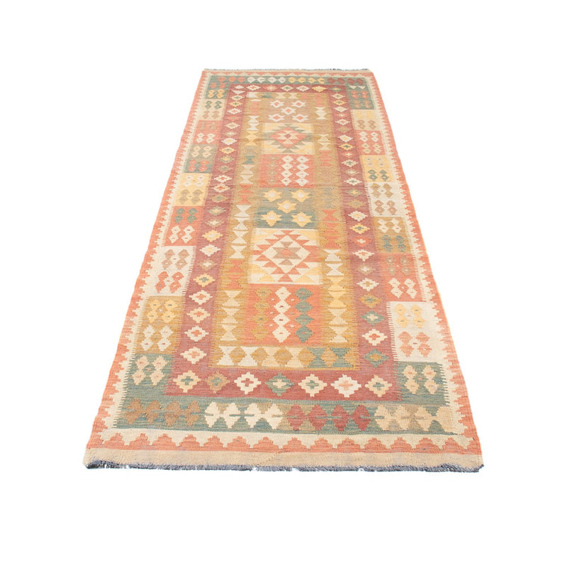 Tapis de couloir Tapis Kelim - Splash - 315 x 95 cm - beige clair