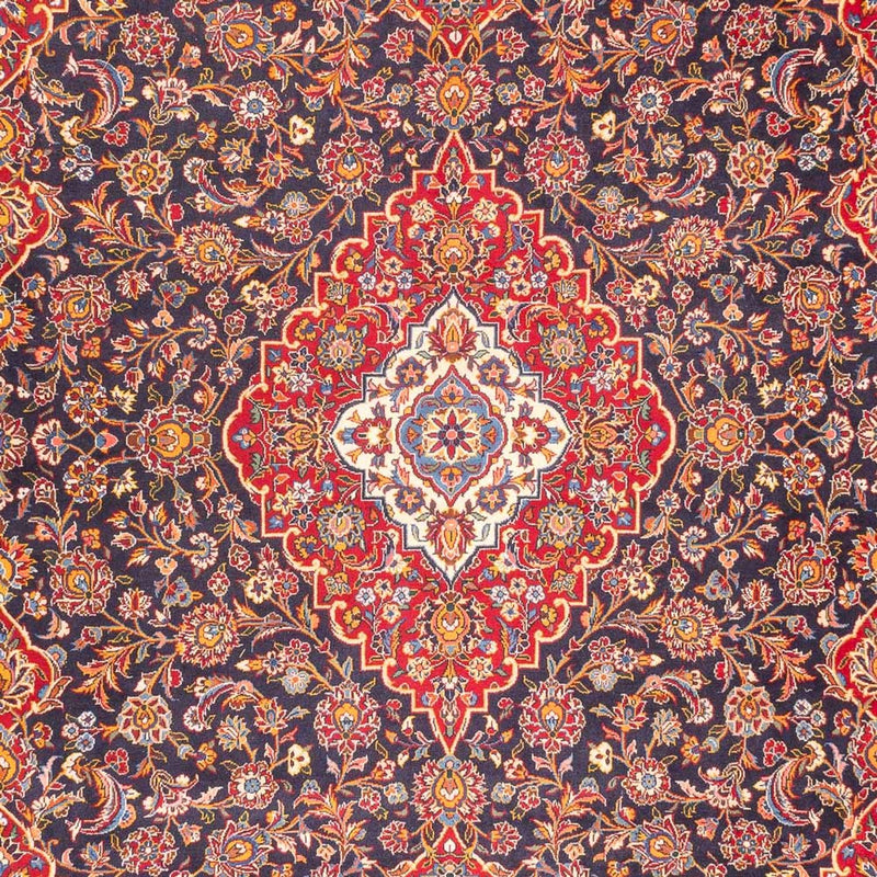 Tapis persan - Keshan - 405 x 298 cm - rouge clair