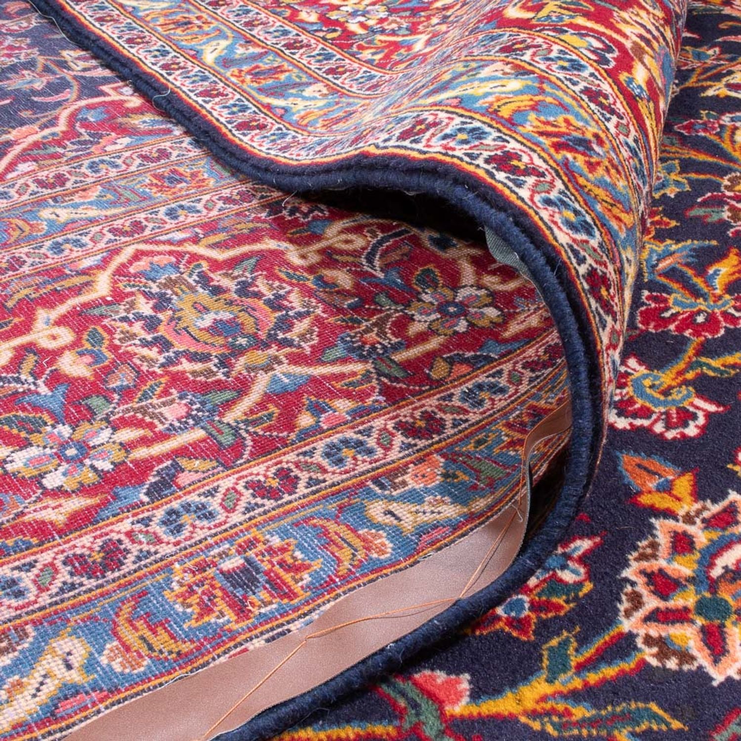 Tapis persan - Keshan - 405 x 298 cm - rouge clair
