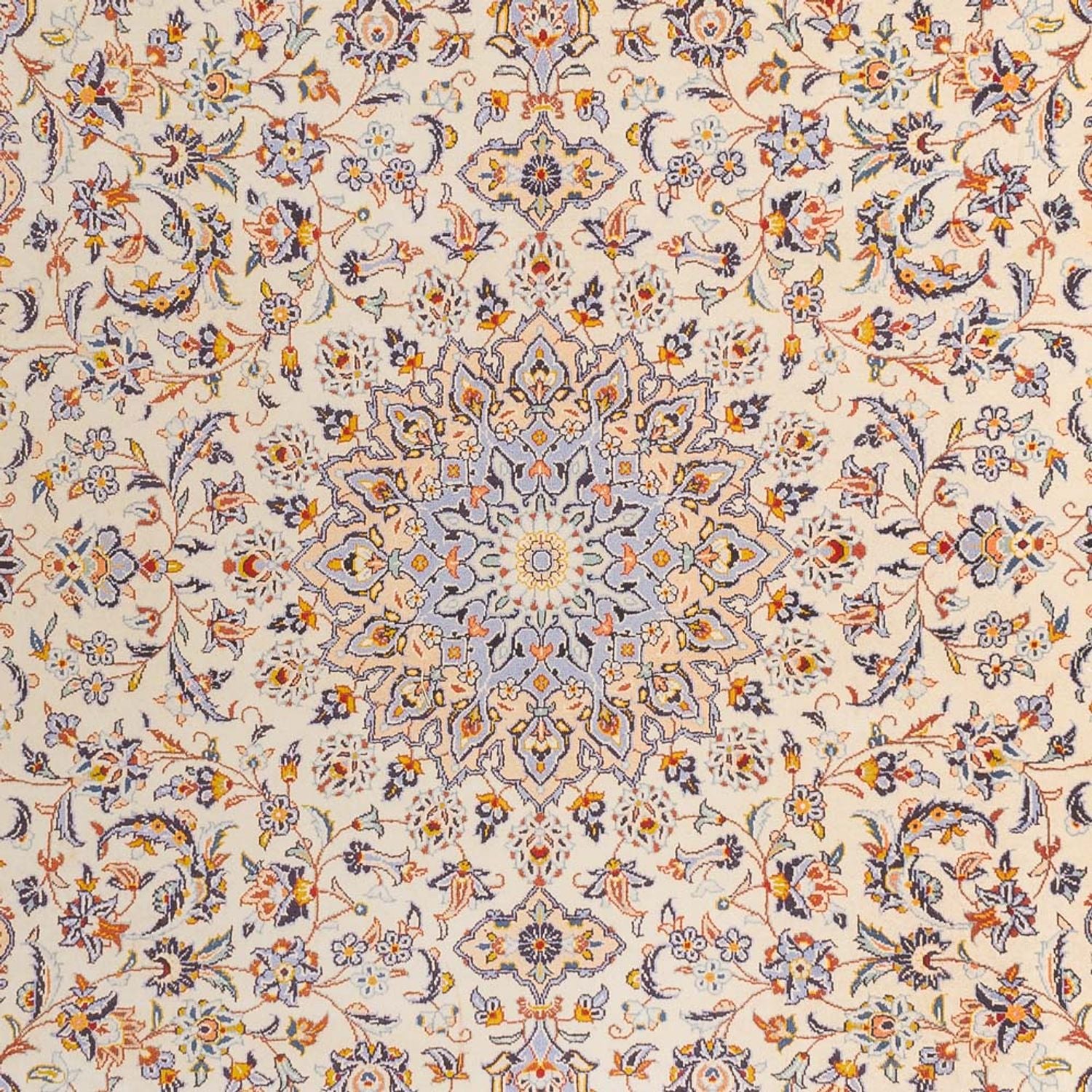Tapis persan - Keshan carré  - 415 x 395 cm - sable