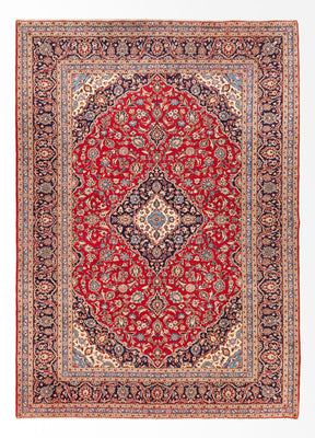 Tapis persan - Keshan - 355 x 255 cm - rouge