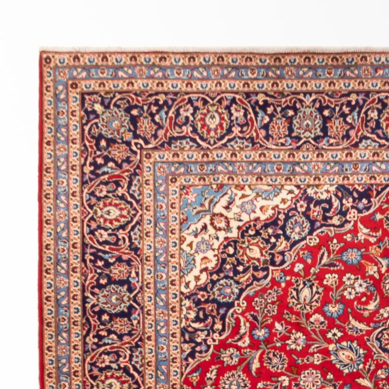Tapis persan - Keshan - 355 x 255 cm - rouge
