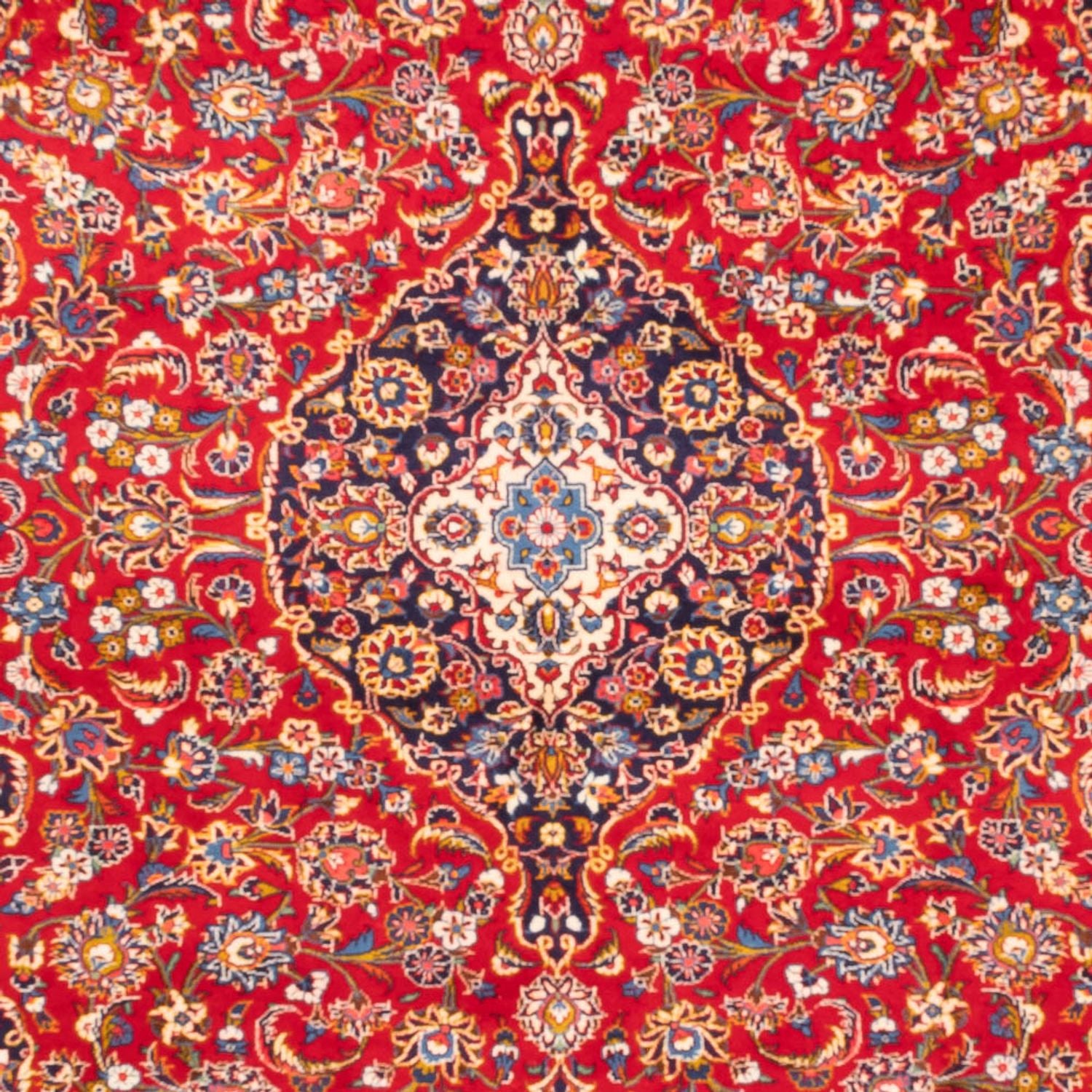Tapis persan - Keshan - 357 x 255 cm - rouge