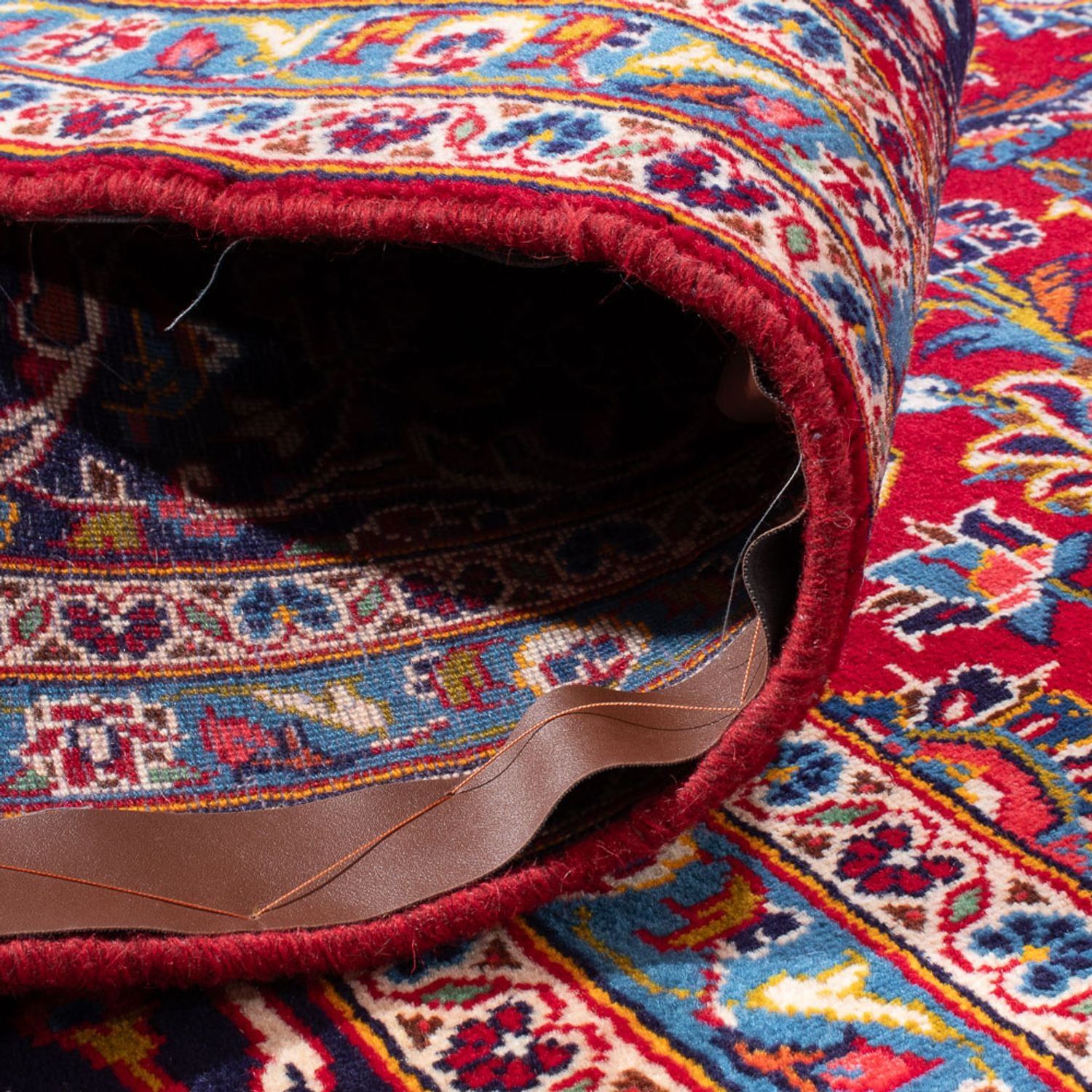Tapis persan - Keshan - 357 x 255 cm - rouge