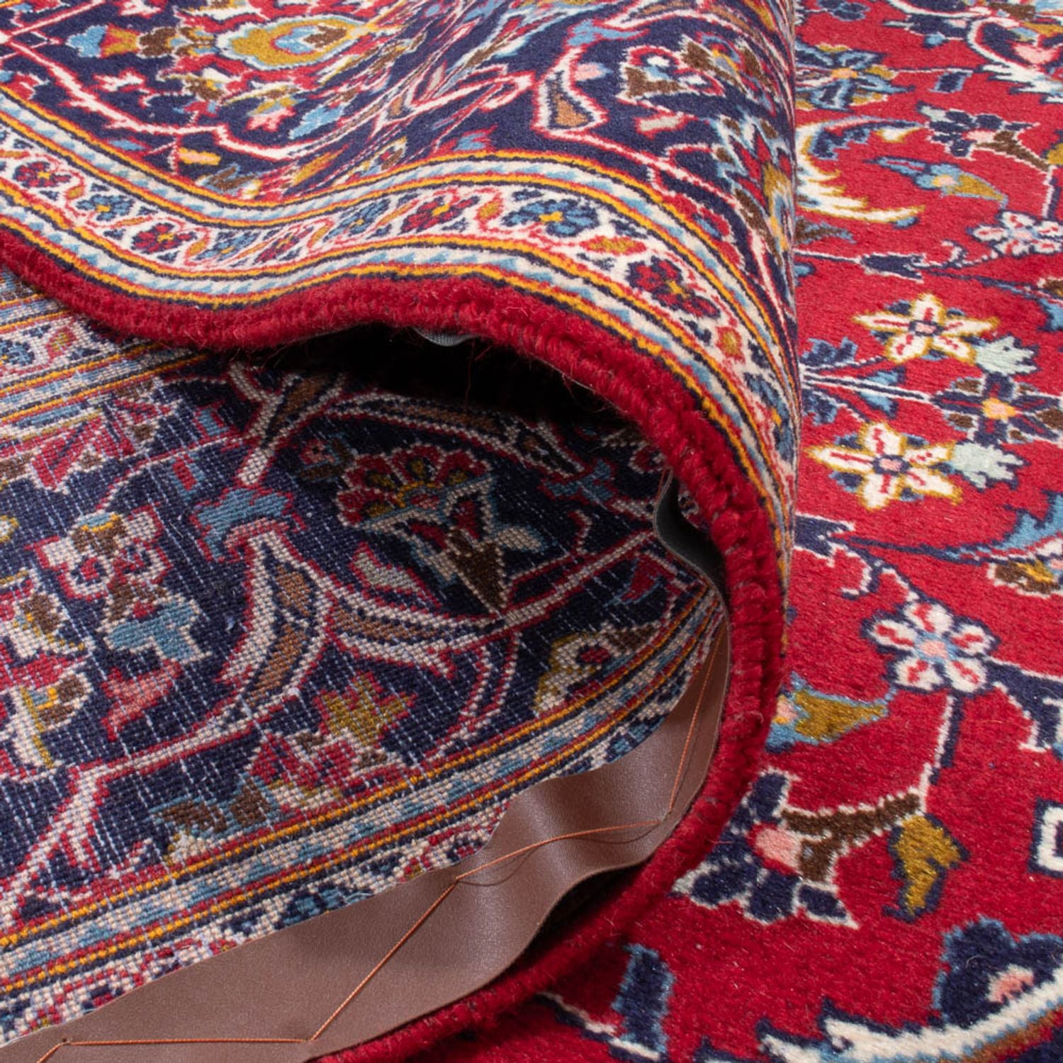 Tapis persan - Keshan - 302 x 195 cm - rouge